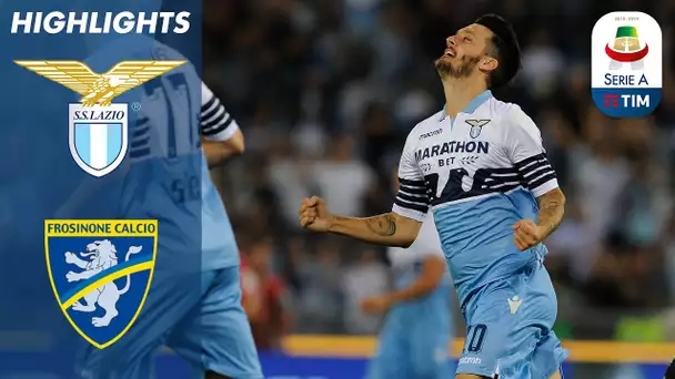 Lazio 1-0 Frosinone | Luis Alberto's Second Half Strike Seals Win | Serie A
