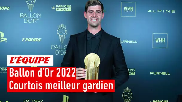Ballon d'Or 2022 - Thibaut Courtois (Real Madrid) remporte le trophée Yachine du meilleur gardien