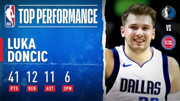 Luka Doncic GOES OFF For HISTORIC Triple-Double!