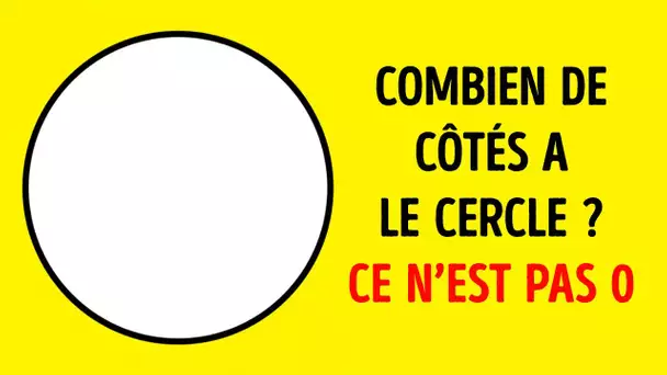 Si tu Résous ces 15 Énigmes, tu Dois Être un Génie des Maths