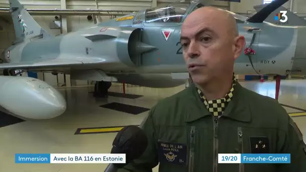 Haute-Saône : nous avons suivi les Mirage 2000-5F de la BA116 en mission en Estonie