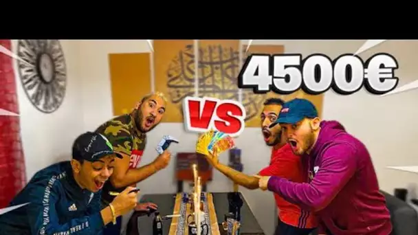 CELUI QUI SOUFFLE LE PLUS LOIN GAGNE 4500€ EN CASH !!! FT @MowMow Officiel @ZANTAR @La Flèche