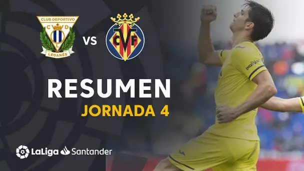 Resumen de CD Leganés vs Villarreal CF (0-3)