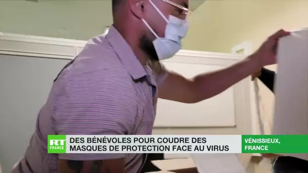 A Vénissieux la mairie lance un réseau de couture solidaire pour faire face à la pénurie de masques