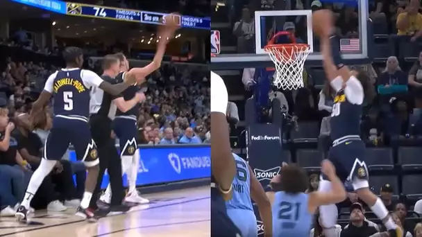 Nikola Jokic Throws An INSANE 3/4 Court Lob To Aaron Gordon! 😲