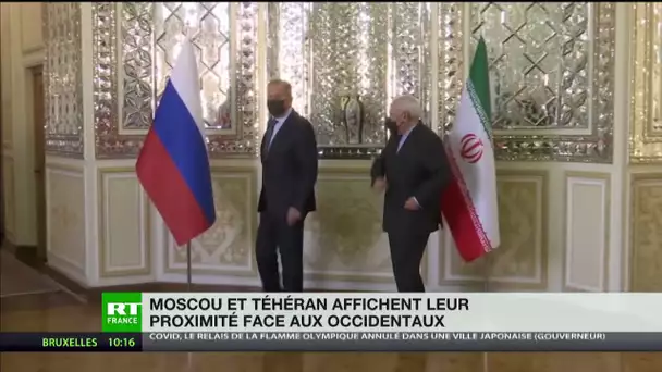 Moscou et Téhéran affichent leur proximité face à Washington et Bruxelles
