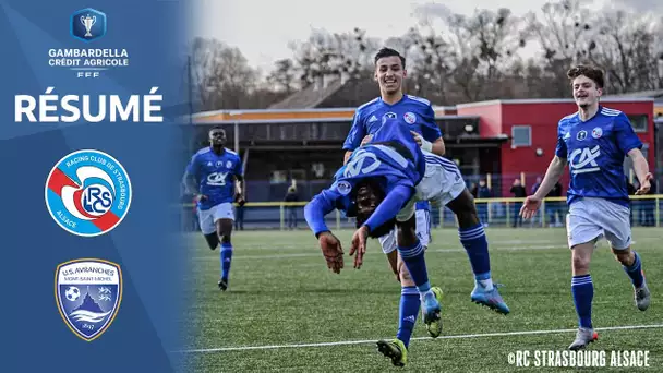 8es I Le RC Strasbourg, premier qualifié pour les quarts (2-1) I Coupe Gambardella-CA 2021-2022