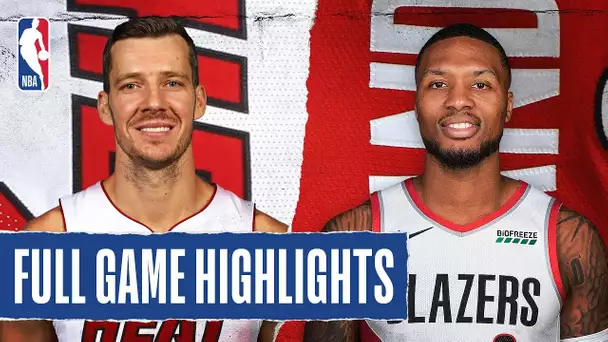 HEAT at TRAIL BLAZERS | FULL GAME HIGHLIGHTS | February 9, 2020