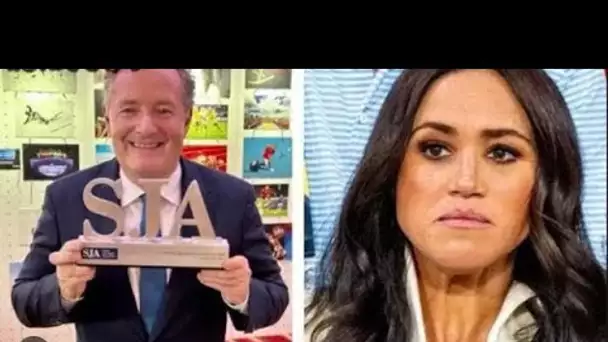 Piers Morgan remercie Meghan Markle dans un nouveau jibe alors qu'il lui dédie un prix