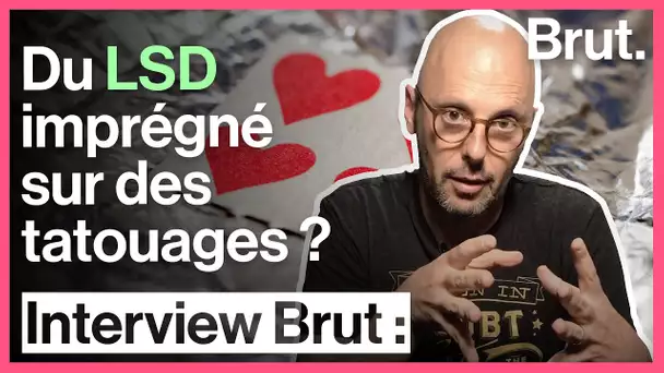 La rumeur des tatouages sous forme de décalcomanie imbibés de LSD