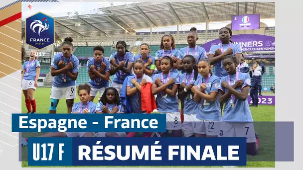 Le résumé de la finale UEFA Euro u17F Espag,e - France I FFF 2023