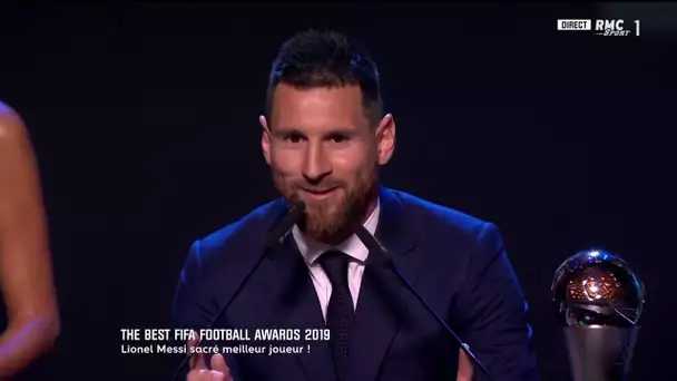 The Best FIFA - Messi élu meilleur joueur !