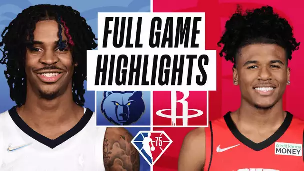 GRIZZLIES at ROCKETS | FULL GAME HIGHLIGHTS | March 4, 2022