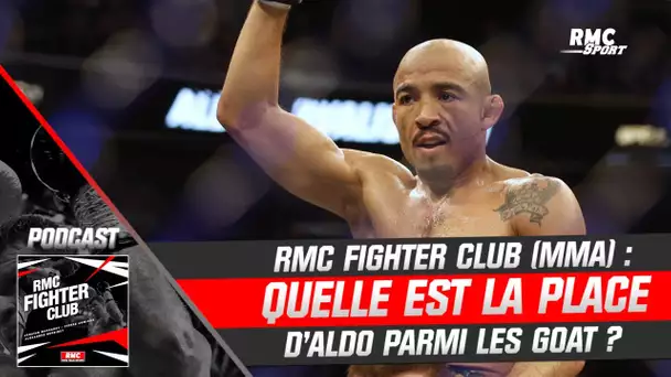 MMA : José Aldo, une légende à la table des GOAT (RMC Fighter Club)