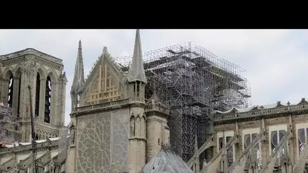 Covid-19 : les travaux de restauration de Notre-Dame reprennent malgré le confinement