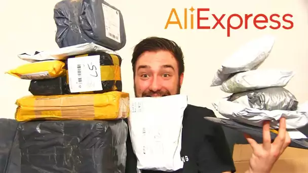 Ouverture de 20 COLIS de ALIEXPRESS de CHINE !!