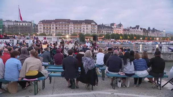 Genève : concert au soleil levant, une parenthèse hors du temps