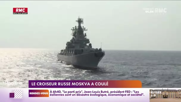 Guerre en Ukraine : le croiseur russe Moskva a coulé