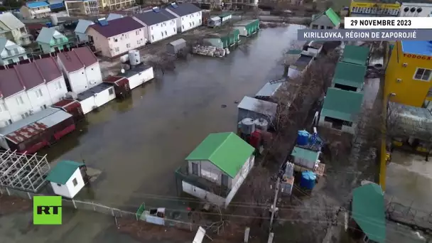 La région de Zaporojié touchée par un ouragan dévastateur