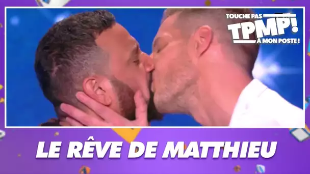 Matthieu Delormeau réalise son rêve et embrasse Cyril Hanouna !