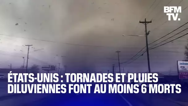 Des tornades spectaculaires et des pluies diluviennes font au moins 6 morts dans le Tennessee