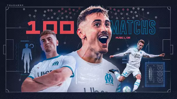 Valentin Rongier, 100 matchs avec l'OM