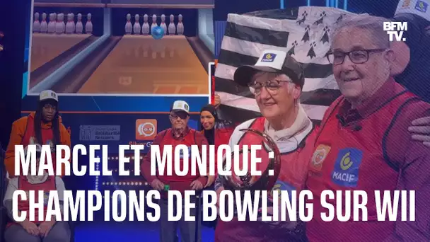 eSport: Marcel, 95 ans, et Monique, 70 ans, champions de bowling sur Wii