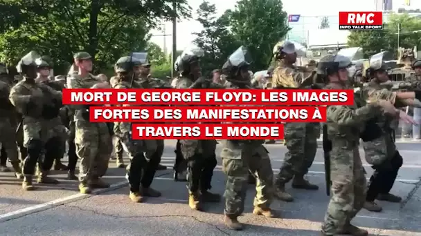 Mort de George Floyd: les images fortes des manifestations à travers le monde