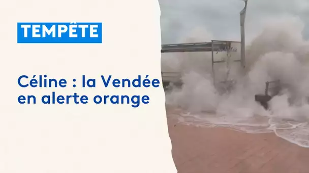 Tempête Céline : Alerte météo vigilance orange samedi et dimanche en Vendée