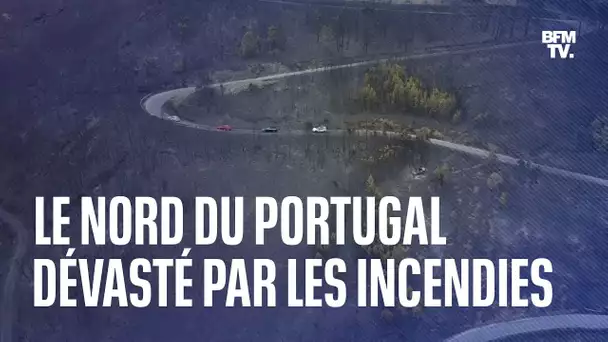 Les images du nord du Portugal, dévasté par les incendies