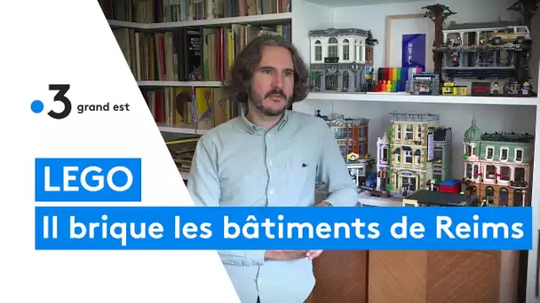 Passionné de Lego, ils reproduit les bâtiments emblématiques de Reims