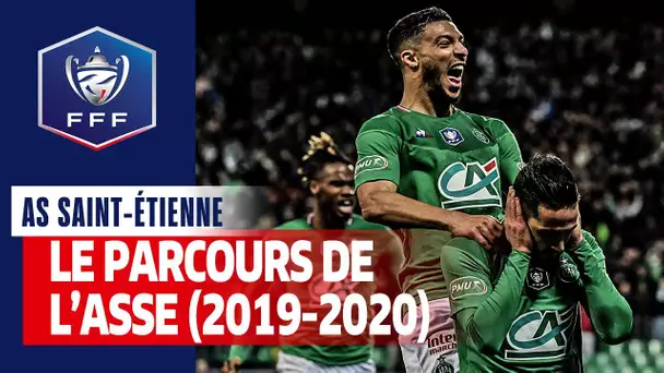 Le parcours de l'AS Saint-Étienne jusqu'à la finale