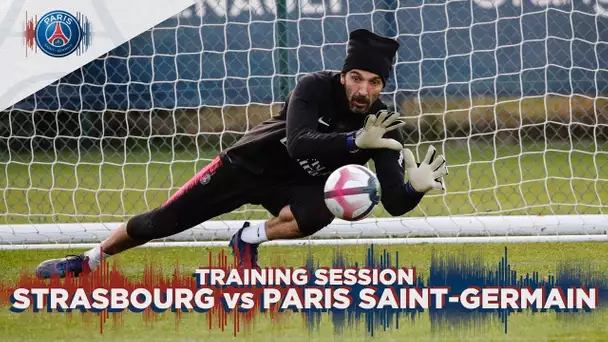 TRAINING SESSION -  STRASBOURG vs PARIS SAINT-GERMAIN