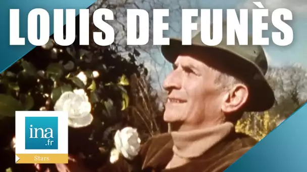 1973 : Louis de Funès dans son jardin bio  | Archive INA