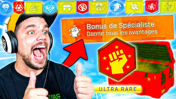 *ULTRA RARE* ATOUTS SPÉCIALISTE dans un coffre sur WARZONE!! (C’est trop cheatée)