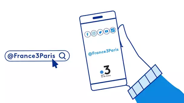 Trouver les réseaux sociaux @France3Paris