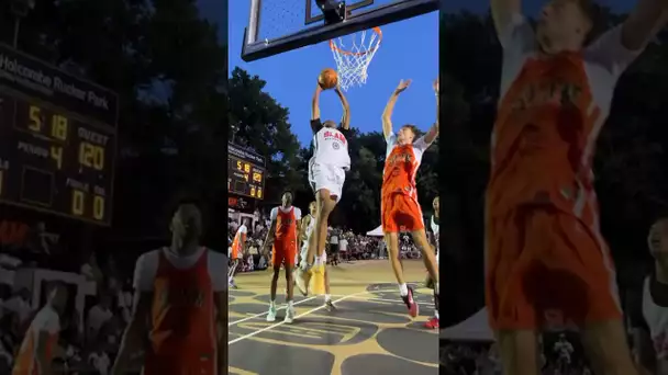 Meleek Thomas Goes Off The Glass To Himself At The SLAM Summer Classic! 😳🔥| #Shorts