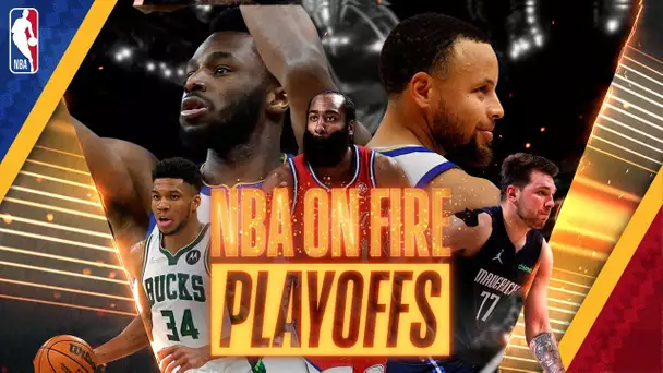NBA on Fire Playoffs feat. Milwaukee Bucks, Dallas Mavericks, Philadelphia 76ers &  Warriors 🔥