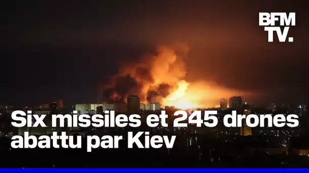 Guerre en Ukraine: au moins huit blessés à Kiev après une attaque de drones et de missiles russes