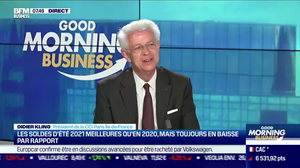 Didier Kling (CCI Paris Ile-de-France): Un bilan décevant pour les soldes d'été en région parisienne