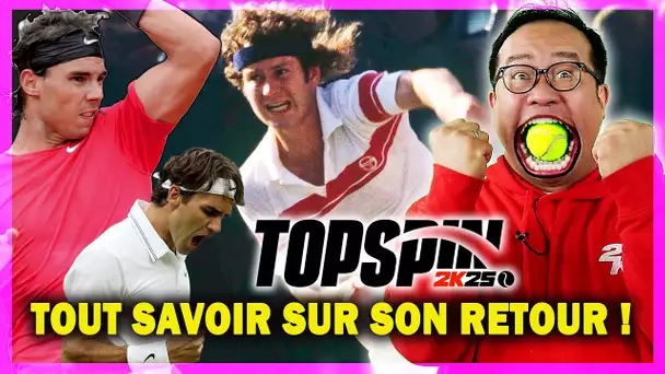 TOP SPIN 2K25 : je vous explique pourquoi son retour a pris 13 années !