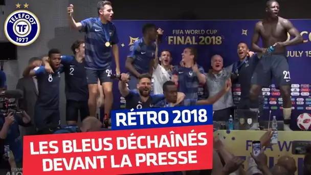 Rétro 2018 : les Bleus mettent le bordel en conf' de presse après la finale