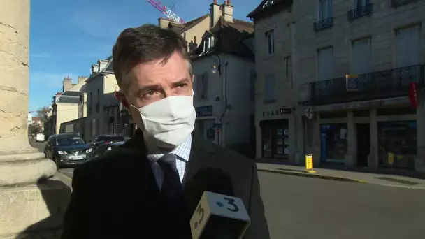 Jean Castex à Dijon pour rencontrer les commerçants.