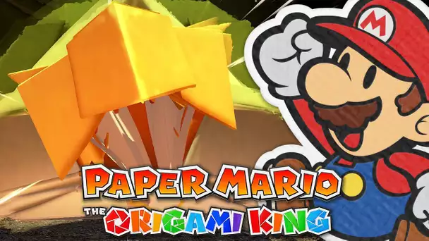 LE PREMIER BOSS DU JEU ET C'EST CHAUD ! | PAPER MARIO : THE ORIGAMI KING EPISODE 4 NINTENDO SWITCH