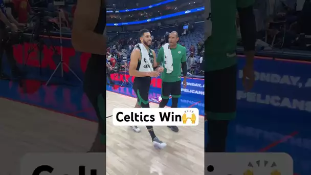 The Boston Celtics Reach 58 Wins On The Season! 🙌🔥| #Shorts
