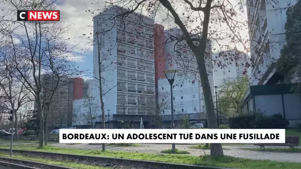 Bordeaux : un adolescent tué dans une fusillade