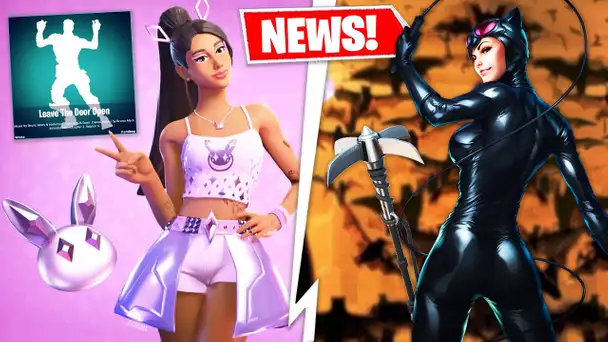 FORTNITE X BRUNO MARS, LEAK CATWOMAN, SKIN ARIANA GRANDE ET EPIC GAMES OFFRE 100$ ! (FORTNITE NEWS)