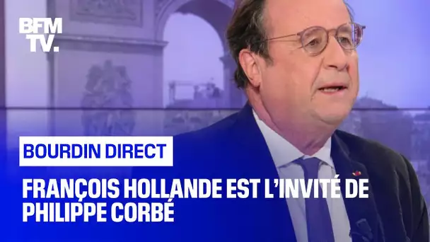 François Hollande face à Philippe Corbé en direct