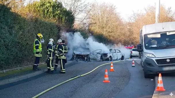 Samu et gendarmes au chevet des convoyeurs