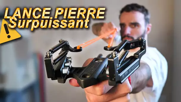 Le lance pierre le plus puissant du monde !